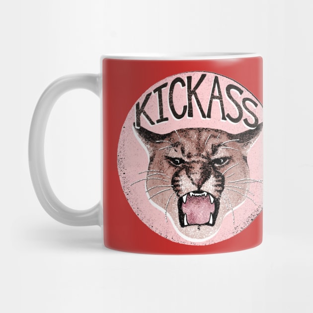 Kickass Large Cat Roaring by Annelie